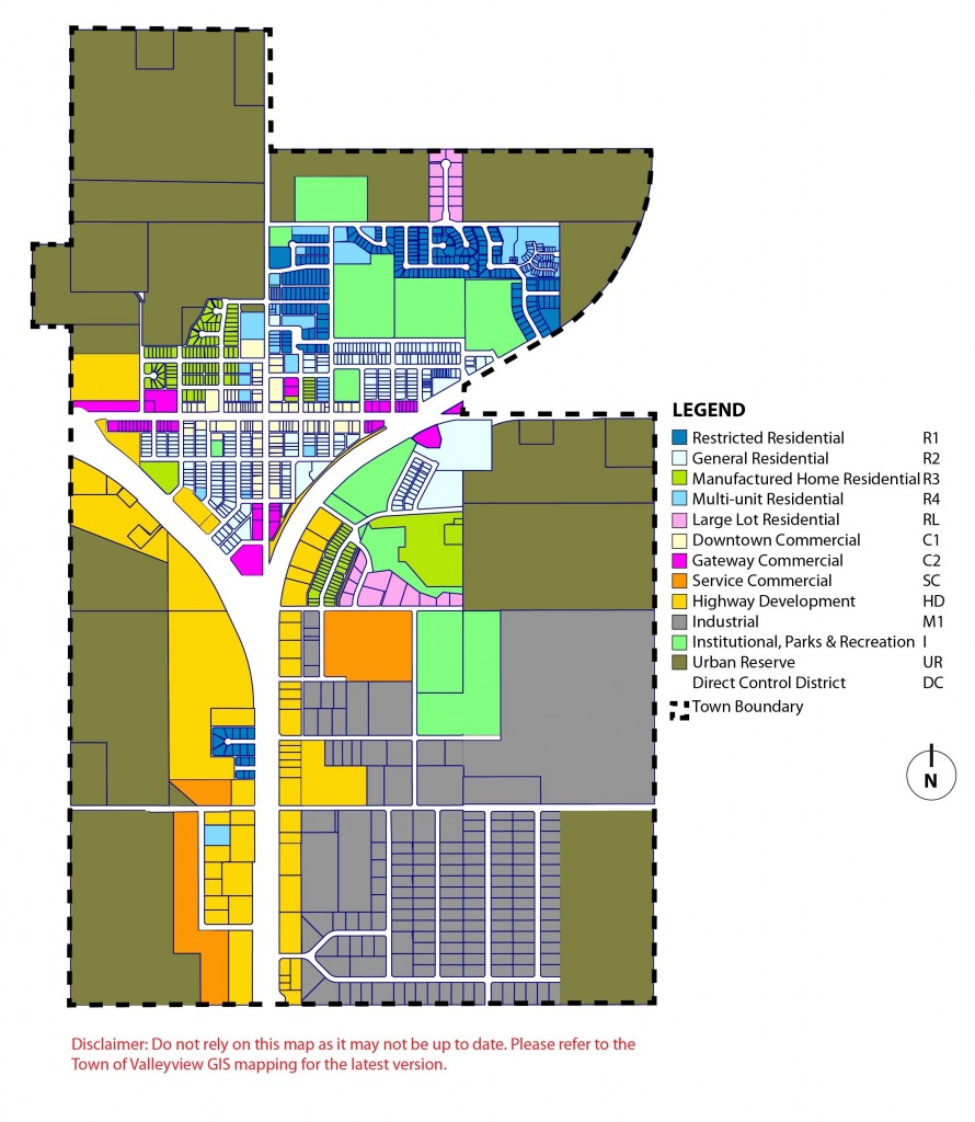 map of valleyview alberta Development Planning Town Of Valleyview map of valleyview alberta